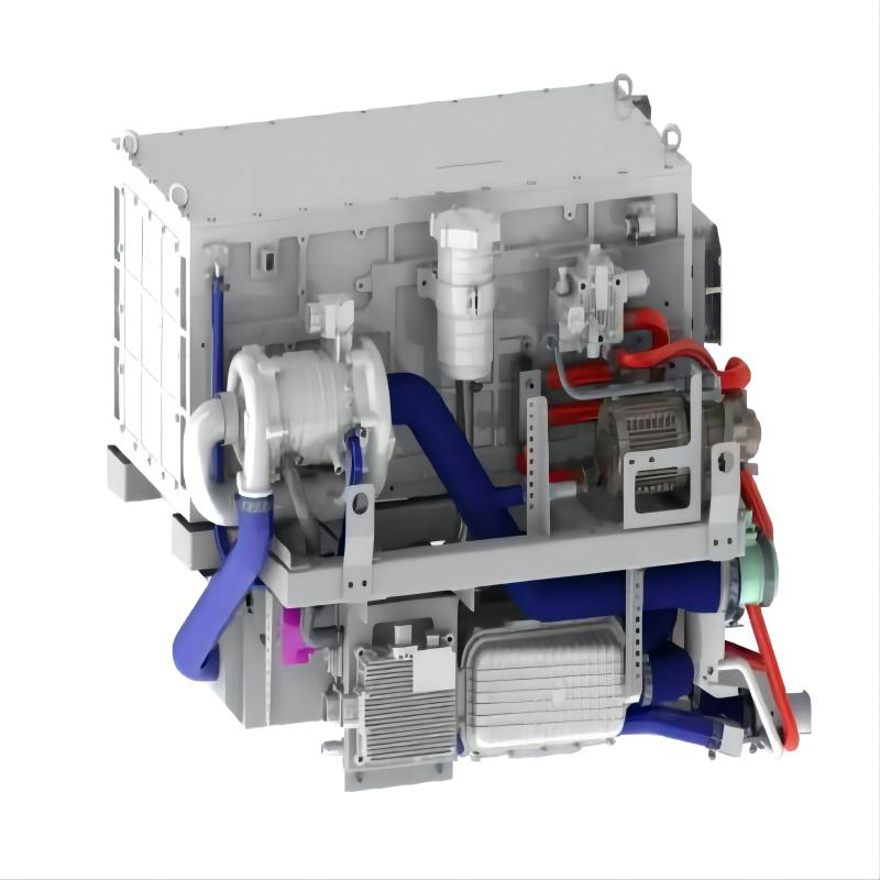 125KW वाहन प्रोटॉन एक्सचेंज झिल्ली हायड्रोजन इंधन सेल प्रणाली