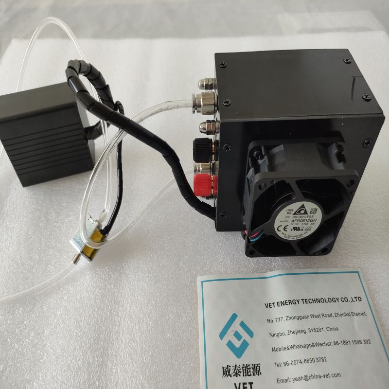 Pemfc स्टॅक 12v हायड्रोजन इंधन सेल 100w हायड्रोजन इंधनावर चालणारी सायकल बॅटरी हायड्रोजन जनरेटर