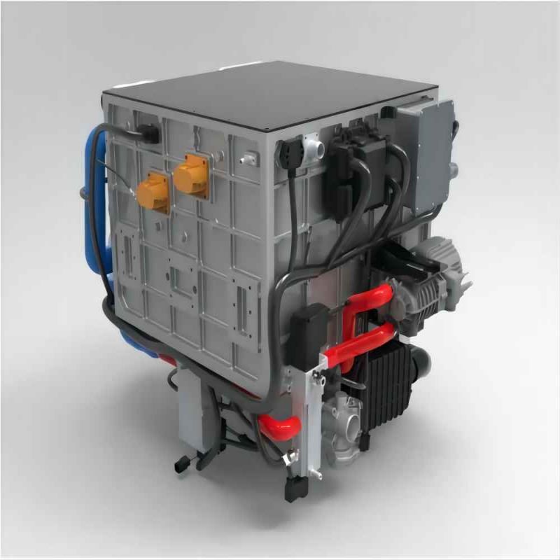 ऑटोमोटिव्ह वापरासाठी वॉटर कूल्ड 100KW हायड्रोजन फ्युएल सेल स्टॅक
